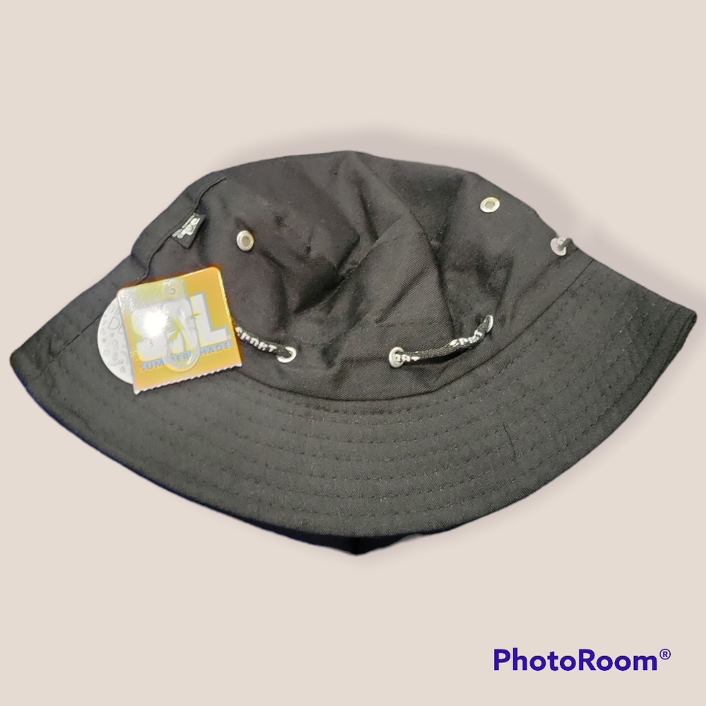 Black Floppy Hat